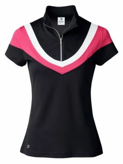 Daily Sports W Tisha Short Sleeve Polo - Navy