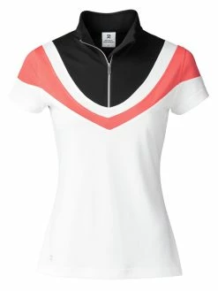 Daily Sports W Tisha Short Sleeve Polo - Black