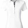 Daily Sports W Stacey Short Sleeve Polo - White