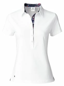 Daily Sports W Stacey Short Sleeve Polo - White