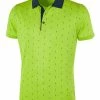 Galvin Green Mayson Polo - Lime/Navy