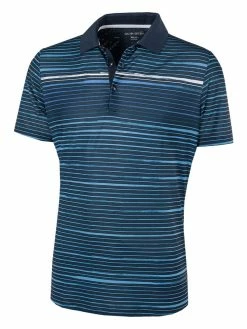 Galvin Green Morgan Polo - Navy/Blue Bell/White