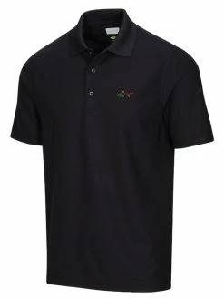 Greg Norman Classic Pique Shark Polo - Black