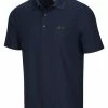 Greg Norman Classic Pique Shark Polo - Navy