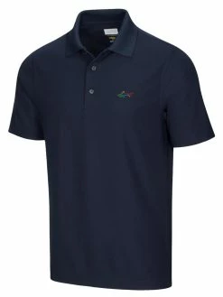 Greg Norman Classic Pique Shark Polo - Navy