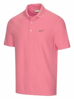 Greg Norman Classic Pique Shark Polo - Pink Cure