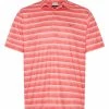 Greg Norman Heather Stripe Shark Polo - Aruba/White