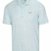 Greg Norman Shark Foulard Polo - Deep Opal