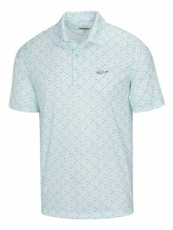 Greg Norman Shark Foulard Polo - Deep Opal