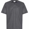 Greg Norman Diamond Foulard Polo - Black