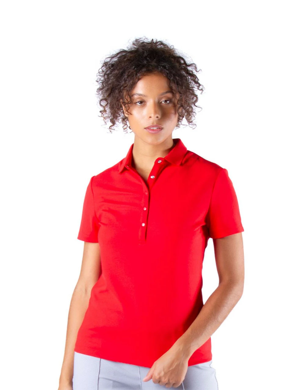 Nivo W Brenna Polo - Red