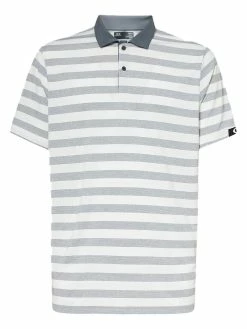 Oakley Blurred Stripe Polo - Dark Slate