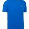Original Penguin Pima Cotton Blocked Golf Crew - Blue Tattoo