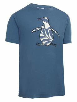 Original Penguin Pete Fill Golf T-Shirt - Bering Sea
