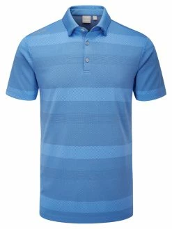 Ping Focus Tailored Fit Polo - Marina Multi