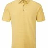 Ping Halcyon Tailored Fit Polo - Gold Multi