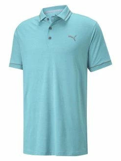 Puma CLOUDSPUN Monarch Polo - Dusty Aqua Heather