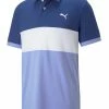 Puma CLOUDSPUN Highway Polo - Blazing Blue/Lavender Pop