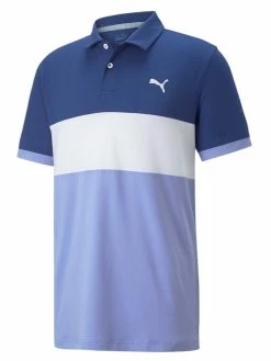 Puma CLOUDSPUN Highway Polo - Blazing Blue/Lavender Pop