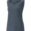 Puma Women's CLOUDSPUN Coast Sleeveless Golf Polo - Evening Sky