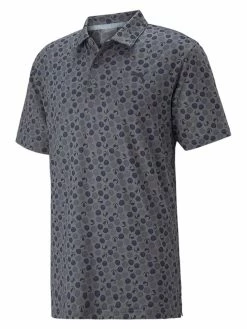 Puma MATTR Beach Trip Golf Polo - Quiet Shade/Navy Blazer