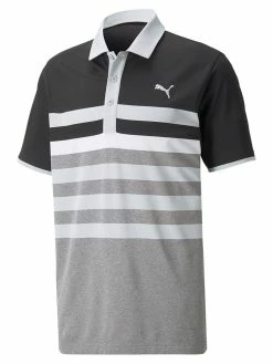 Puma MATTR One Way Polo - Puma Black/High Rise