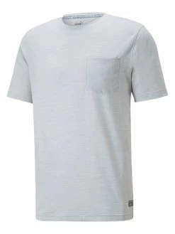 Puma Excellent Golf Wear CLOUDSPUN Pushcart Pocket Golf T-shirt - High Rise