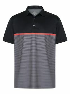 Sporte Leisure Dri-Sporte Blaine Mens Polo - Black/Charcoal