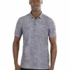 Travis Mathew Four Lakes Polo - Heather Dark Grey