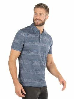 Travis Mathew Frosty Morning Polo - Insignia/Vintage Indigo