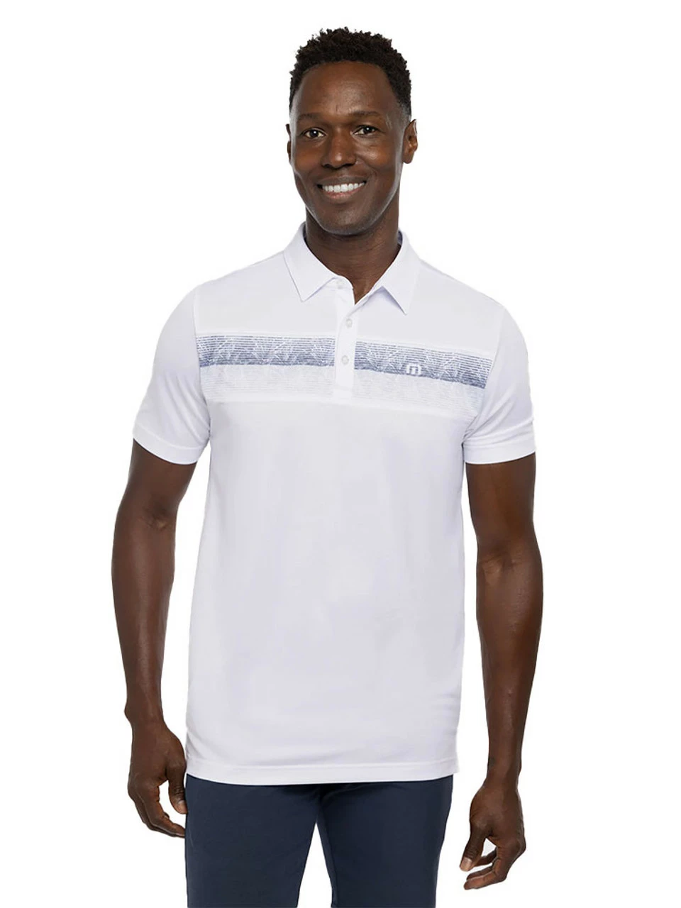 Travis Mathew Treasure Hunter Polo - White