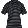 Under Armour Playoff 2.0 Core Stripe Polo - Black/Jet Grey