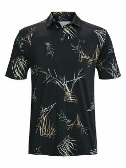 Under Armour Playoff 2.0 Graphic Polo - Black/Static Black