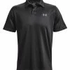 Under Armour Performance Printed Polo - Jet Grey/Black