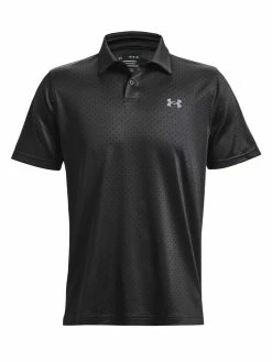 Under Armour Performance Printed Polo - Jet Grey/Black