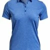 Under Armour Women's Zinger Short Sleeve Polo - Versa Blue
