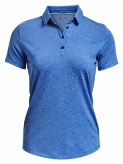 Under Armour Women's Zinger Short Sleeve Polo - Versa Blue