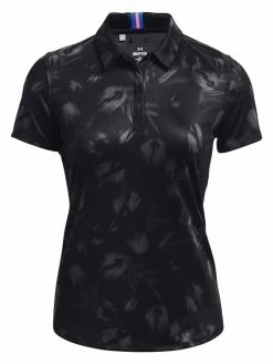 Under Armour Women's Zinger Blur Polo - Black/Steel