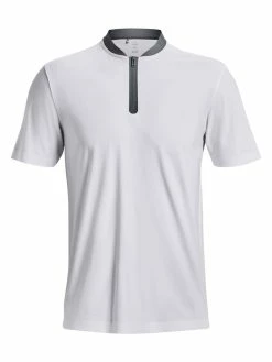Under Armour Vanish Zip Polo - White