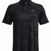 Under Armour Playoff 2.0 Jacquard Polo - Black/Black