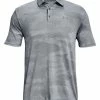 Under Armour Playoff 2.0 Jacquard Polo - Steel/White