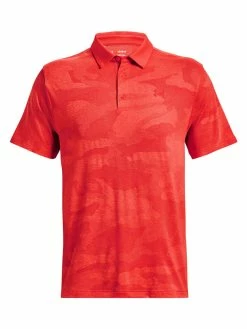 Under Armour Playoff 2.0 Jacquard Polo - Radio Red/Bolt Red