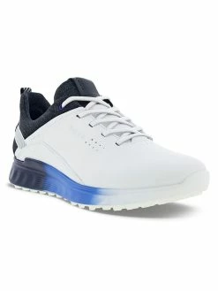 Ecco M S-Three Golf Shoes - White/Black