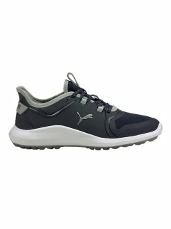 Puma Women's IGNITE Fasten8 Golf Shoes - Navy/Silver/High Rise
