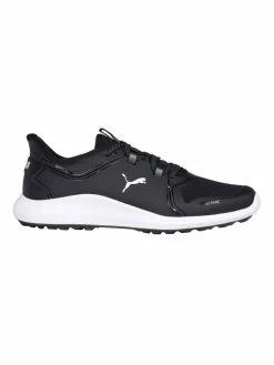 Puma IGNITE Fasten8 WIDE Golf Shoes - Puma Black/Puma Silver