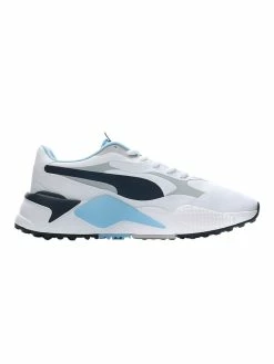 Puma RS-G Golf Shoes - Puma White/Navy Blazer/Placid Blue