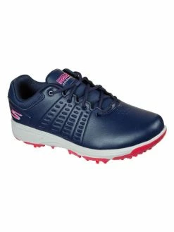 Skechers W Go Golf Jasmine Golf Shoes - Navy/Pink