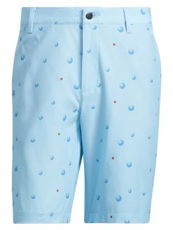 Adidas Ultimate365 Allover Print 9-Inch Shorts - Bliss Blue/Pulse Blue
