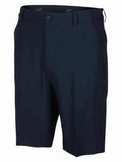 Greg Norman 4-Way Stretch Classic Heather Short - Midnight Heather