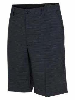 Greg Norman Heathered Tech Short - Black